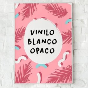 Vinilo blanco opaco
