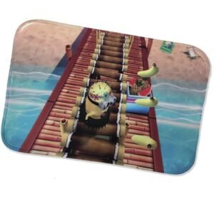 Alfombra baño personalizada con fotos pequeña