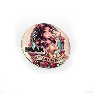 Imán personalizado con fotos redondo